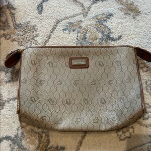 Vintage dior honeycomb clutch